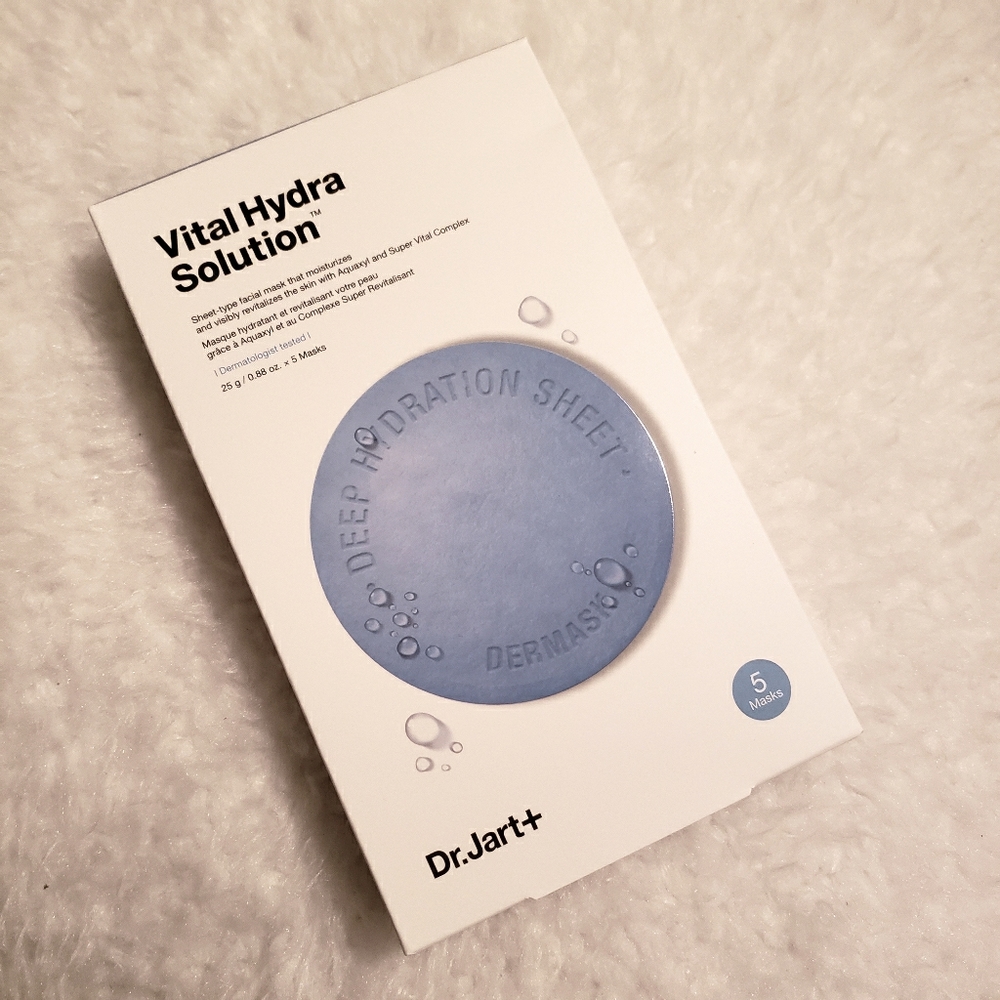 New Sealed box of 5 Dr. Jart+ Face Masks